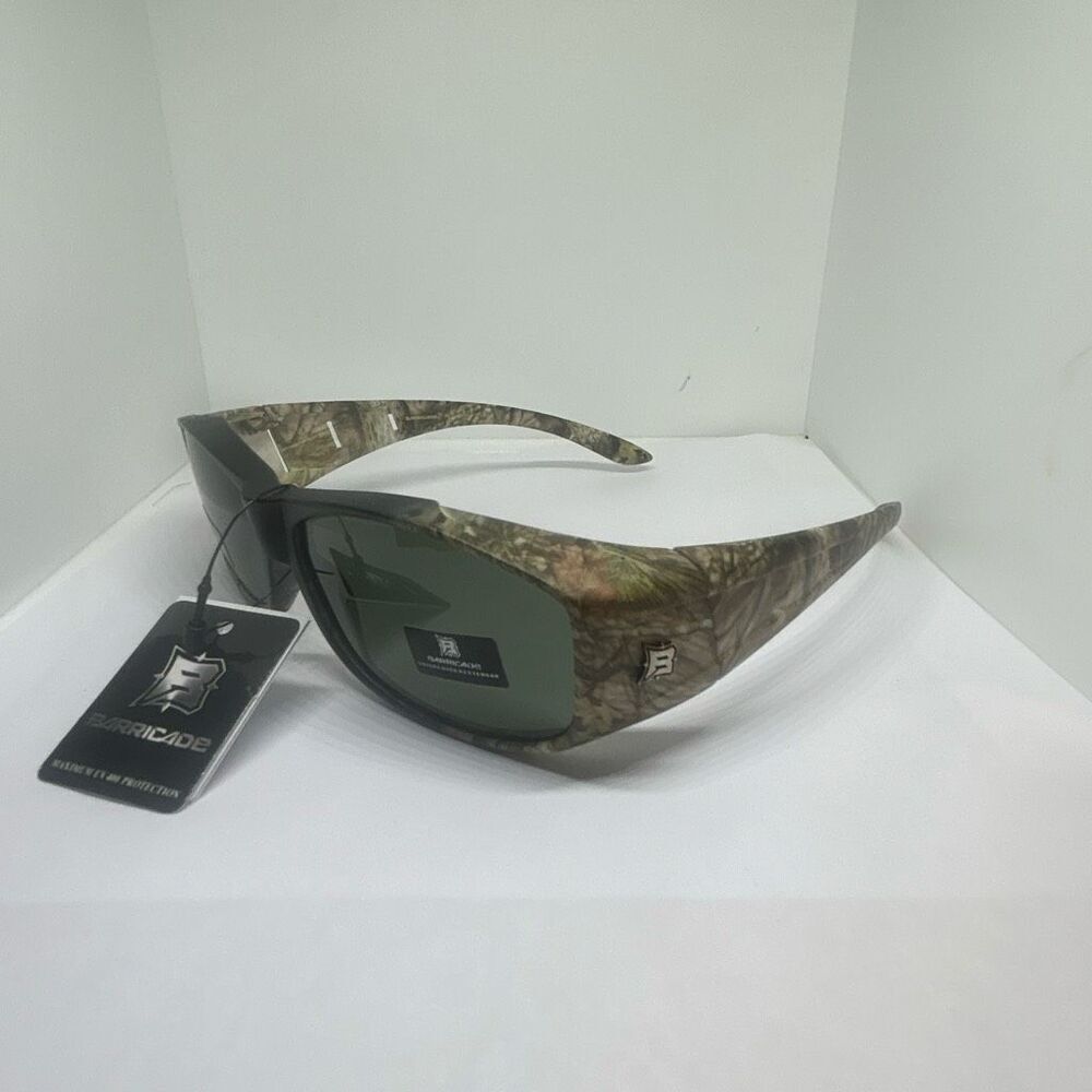 Barricade Polarized Fit Over Sunglasses Camo Wrap Around